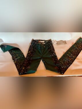 NWT Marc by Marc Jacobs Stick Skinny Jeans Denim Pants Jeggings Camouflage 24